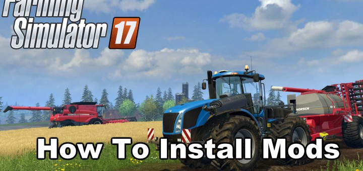 how to put mod in for farming simulator 2017 on a mac